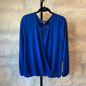 Vince Camuto - Elegant Blue Women's Top